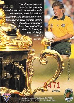 1995 Futera Rugby Union - 1991 World Cup XV #WC 10 Michael Lynagh Back